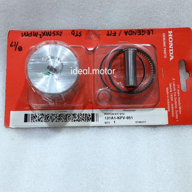 Piston KIT Seher dan Ring Legenda Revo Supra Fit original AHM 131A1/2/3/4/5 KFV 951-STD