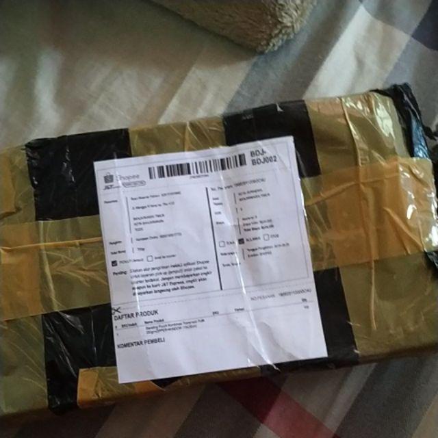 Standing Pouch Kombinasi Transmetz Putih 250gr+zipper+window (13x20cm)