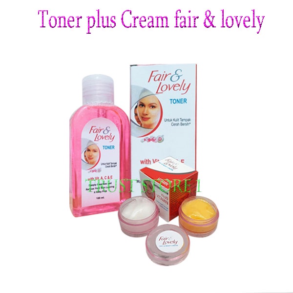 Toner Dan Cream Fair And Lovely( siang&malam)