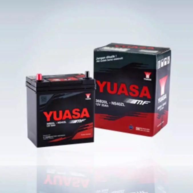 Accu Yuasa Mf Ns40zl Aki Mobil Jazz Freed Brio Mobilio Ertiga Brv