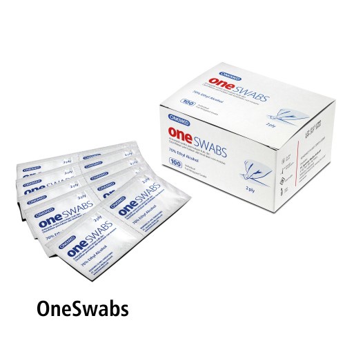 ONE SWAB (ALKOHOL SWAB) ISI 100 PCS
