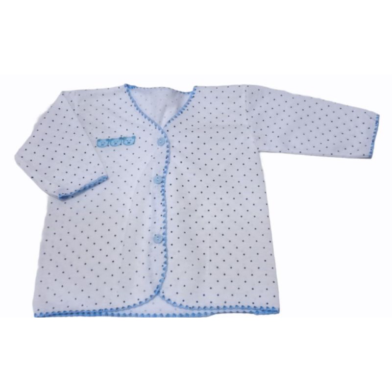 Baju Panjang Polkadot Bayi 0-12 Bulan