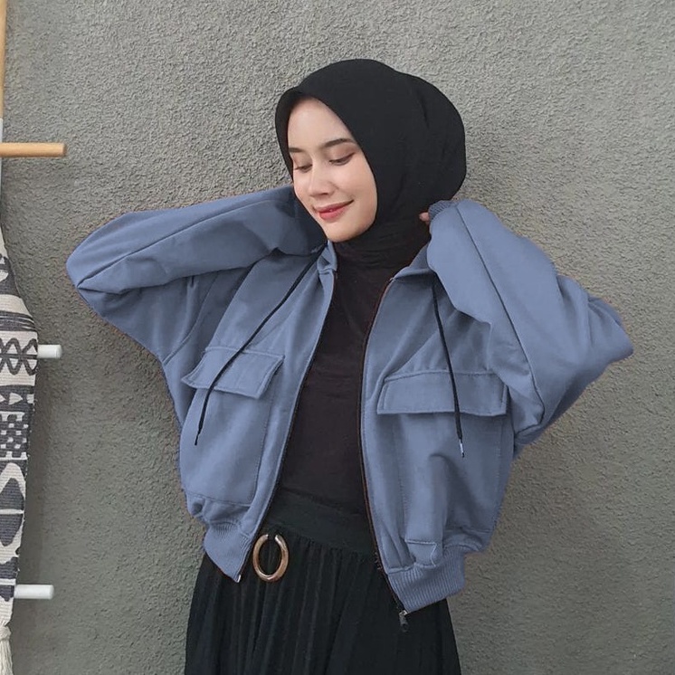 jaket wanita - ZARRA CROOPE HOODIE JAKET WANITA - jaket crope wanita - jaket hoodie