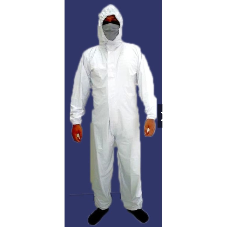 APD HAZMAT BAJU APD PELINDUNG DIRI TASLAN dan SPUNDBOND COATING Waterproof  READY LSG KIRIM