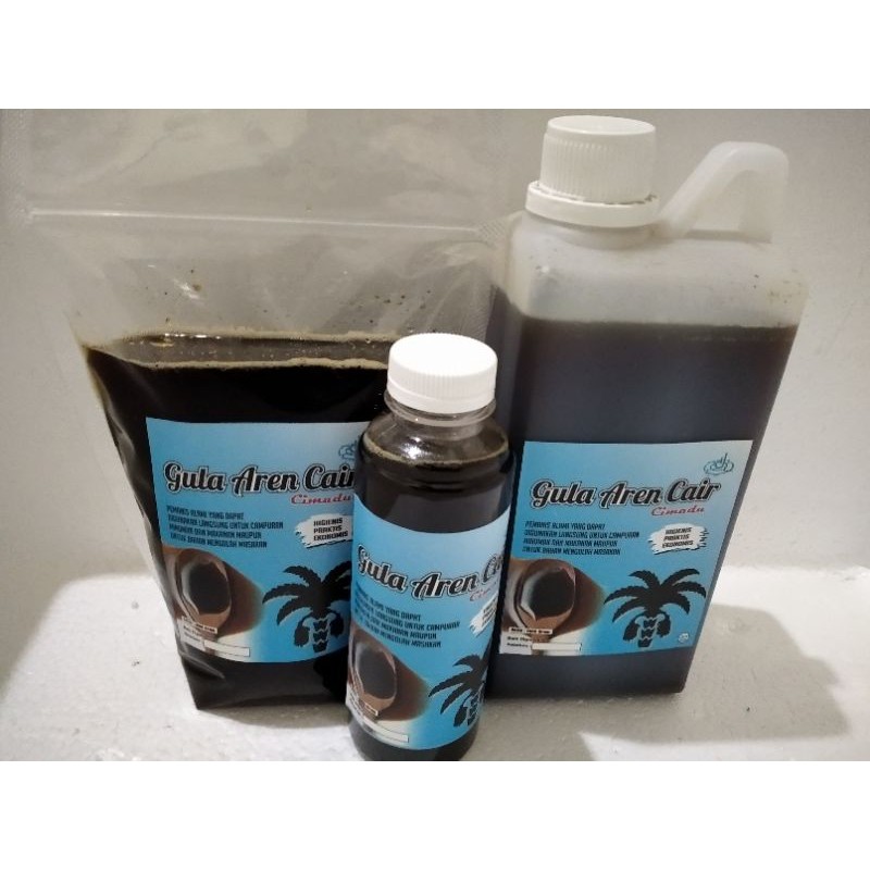 

gula aren cair asli 1lt