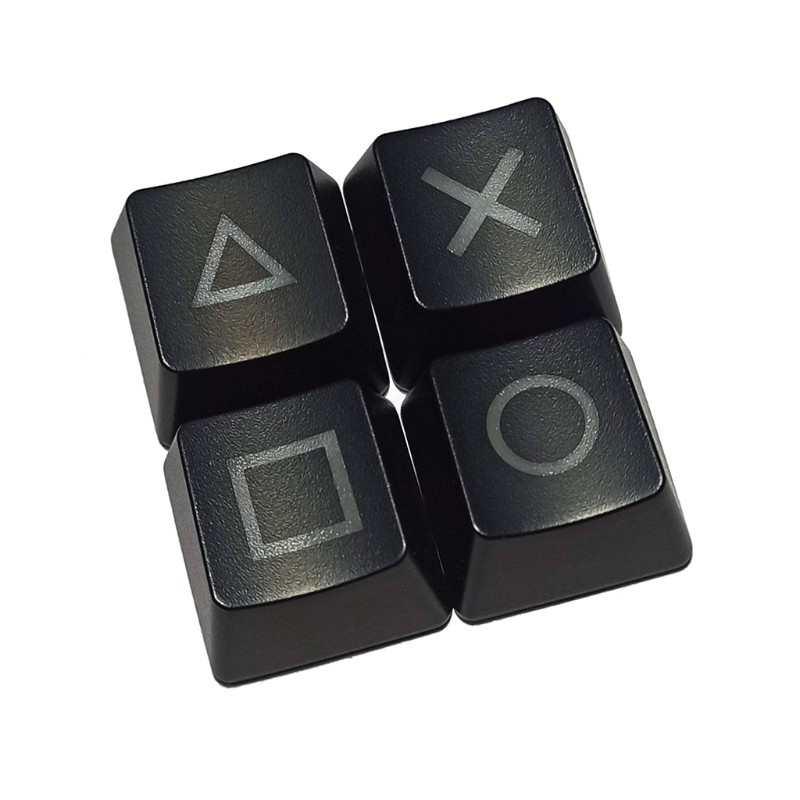Cre 4pcs Keycap Tombol Keyboard Oem Bahan Abs