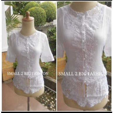 Kebaya modif / kebaya putih / kebaya encim / kebaya bali murah / kebaya jadi murah / atasan kebaya