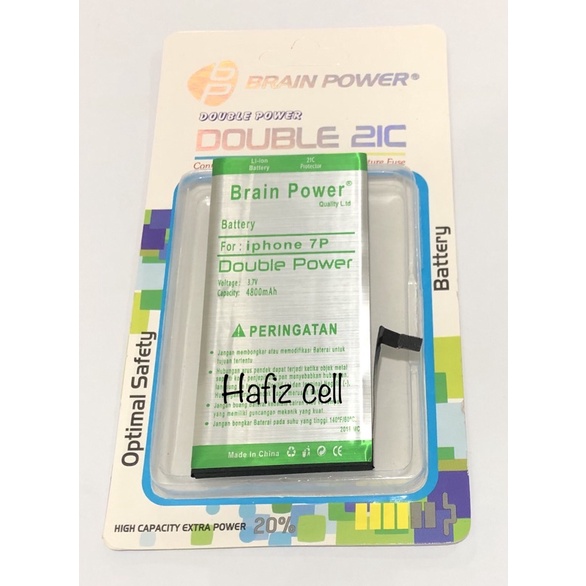 Battery batre iPh 7 Plus Brain power