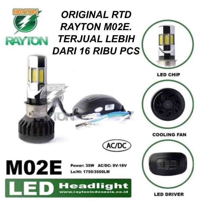 lampu led motor 6 sisi RTD