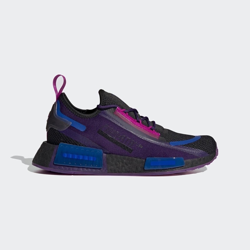 Adidas NMD_R1 Spectoo Shoes Dark Purple Original