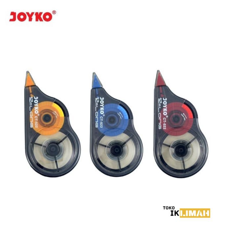 

Correction Tape JOYKO CT-522 12 Meter / Pita Koreksi / Tip-ex