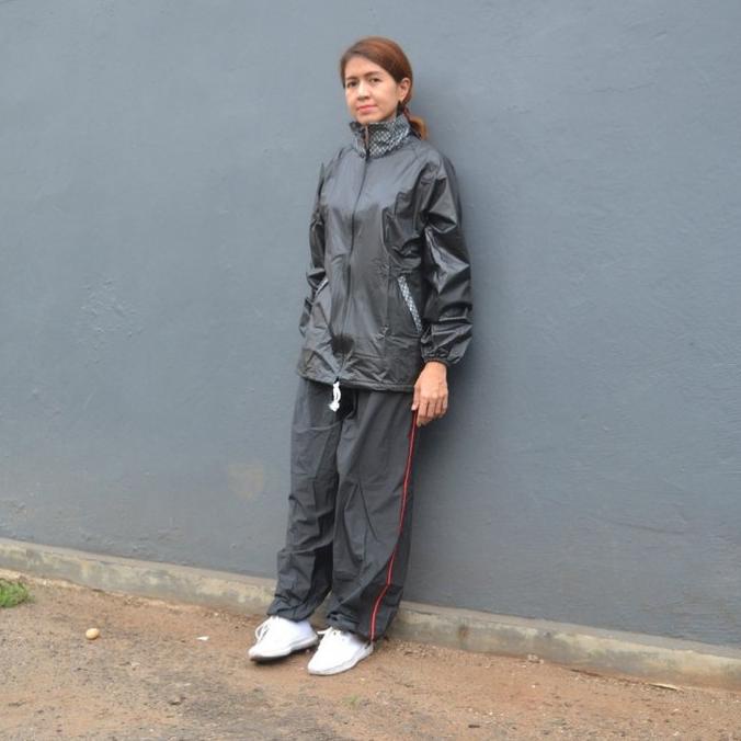 Jaket Sauna Roduta RUNBlack Setelan