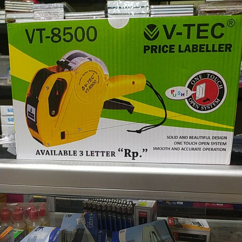 

Mesin Label Harga V-Tec VT 8500 8 Digit Price Labeller