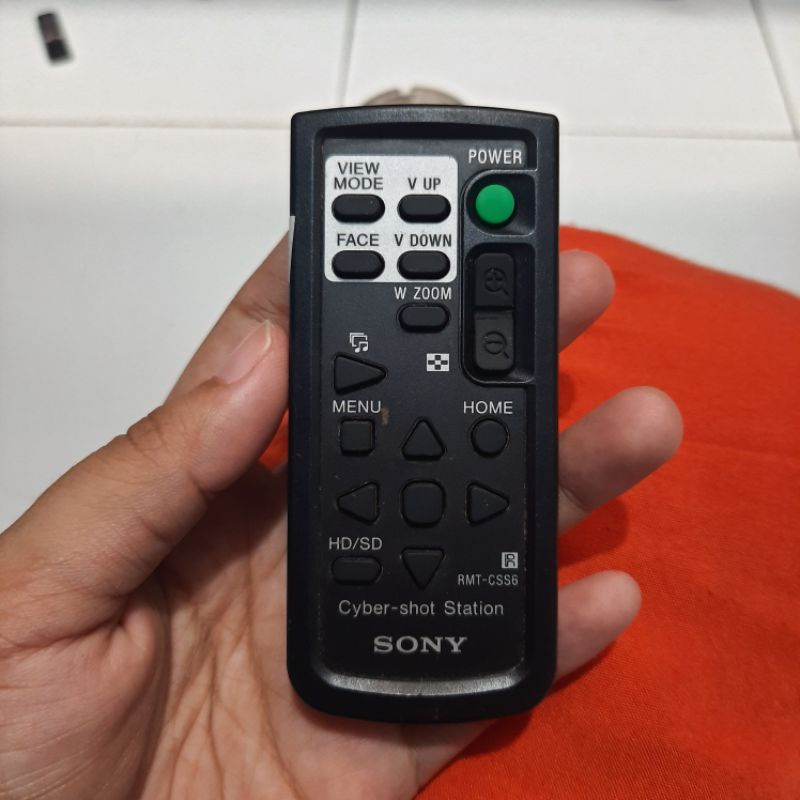 REMOTE REMOT SONY CYBER-SHOT STATION RMT-CSS6 ORIGINAL ASLI