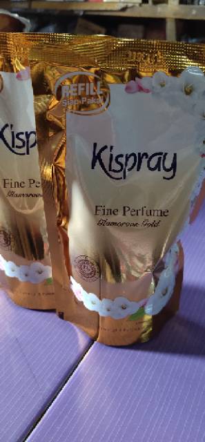 KISPRAY GOLD REFILL SIAP  PAKAI 300ml