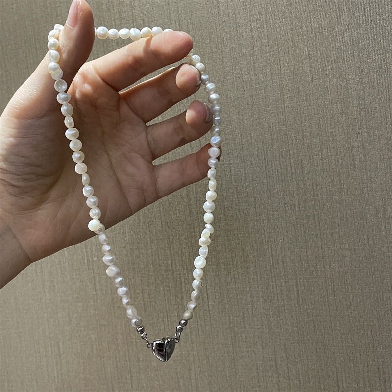 Kalung Rantai Dengan Liontin Mutiara Mewah Untuk Wanita