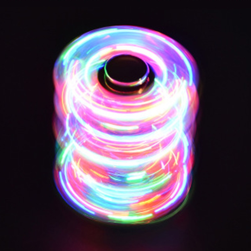 Mary Mainan Fidget Gyro Anti Galau 3 ''Spinner Transparan Untuk Dewasa ADD OCD Therapy