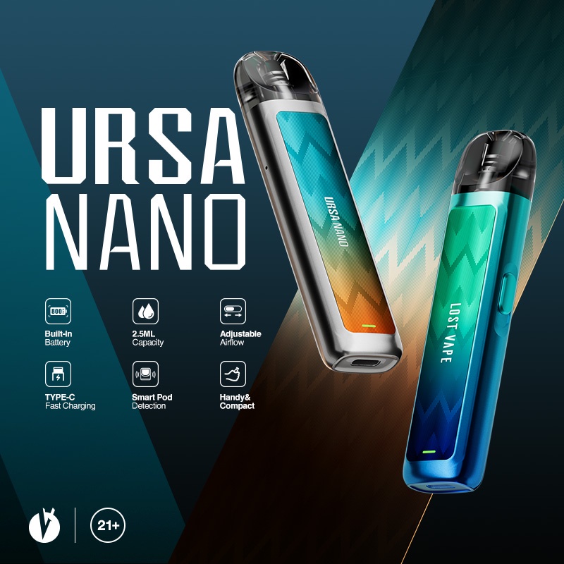 URSA NANO POD KIT AUTHENTIC 100% TERMURAH