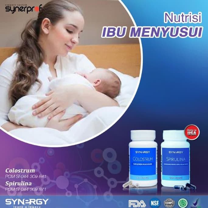 TERLARIS OBAT HERBAL UNTUK IBU HAMIL DAN MENYUSUI - COLOSTRUM   SPIRULINA SALE