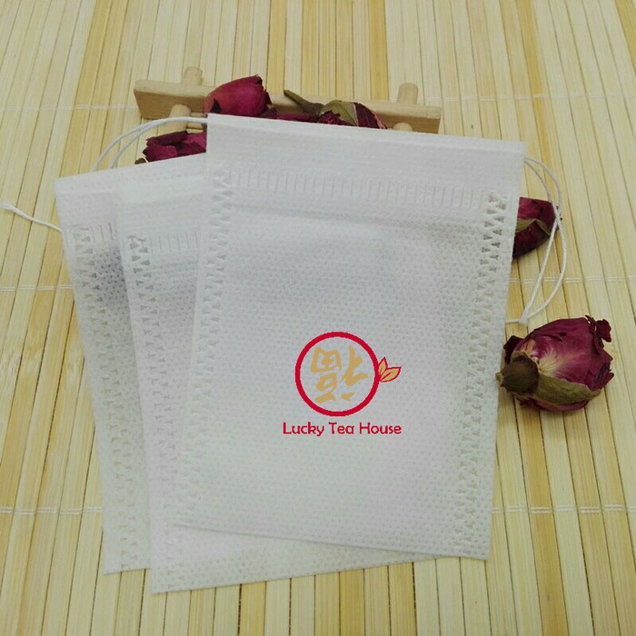

Tea bag infuser kantong saringan teh isi 50 ukuran 7x9 cm vnl2444