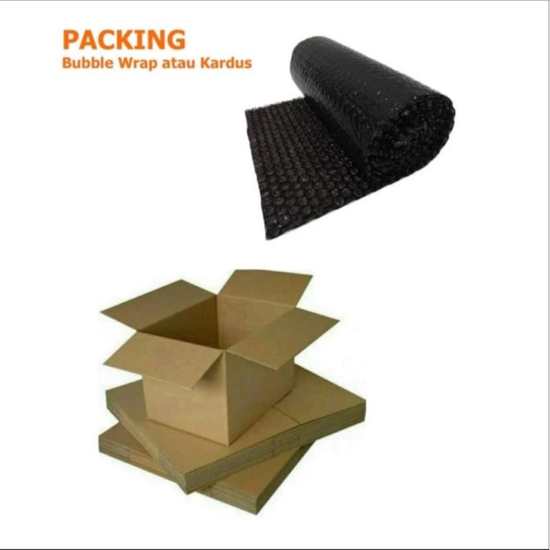 

Tambahan kardus/bubbelwarp