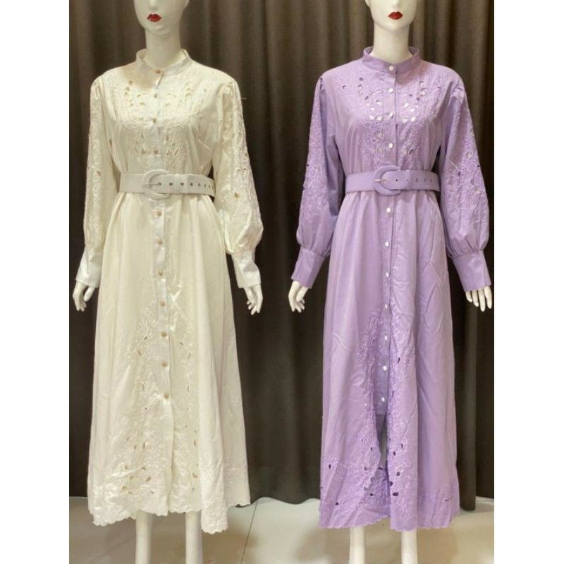 (LILAC ONLY) ZARA DRESS PREMIUM IMPORT BY VIVORIE