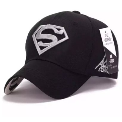 TOPI DISTRO BASEBALL PRIA KARAKTER LOGO BORDIR SUPER HERO SUPERMAN DEWASA