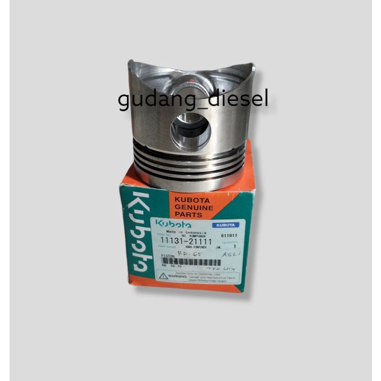 Kubota RD65 Piston/Seher Original