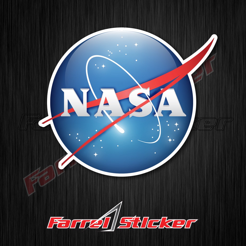 Stiker NASA sticker LOGO NASA