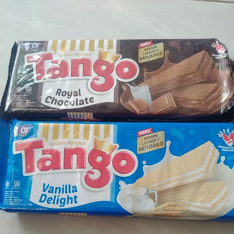 

wafer tanggo royal Chocolat/vanila