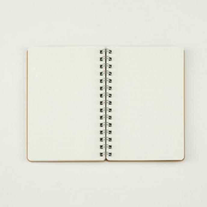 

Ready Muji - Hight Quality Double Ring Note Dot Grid || Catatan Ringan