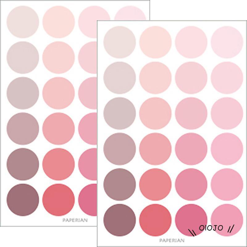 【COD】Stiker Label Index Dot Multifungsi Untuk Dekorasi Diary / Scrapbook