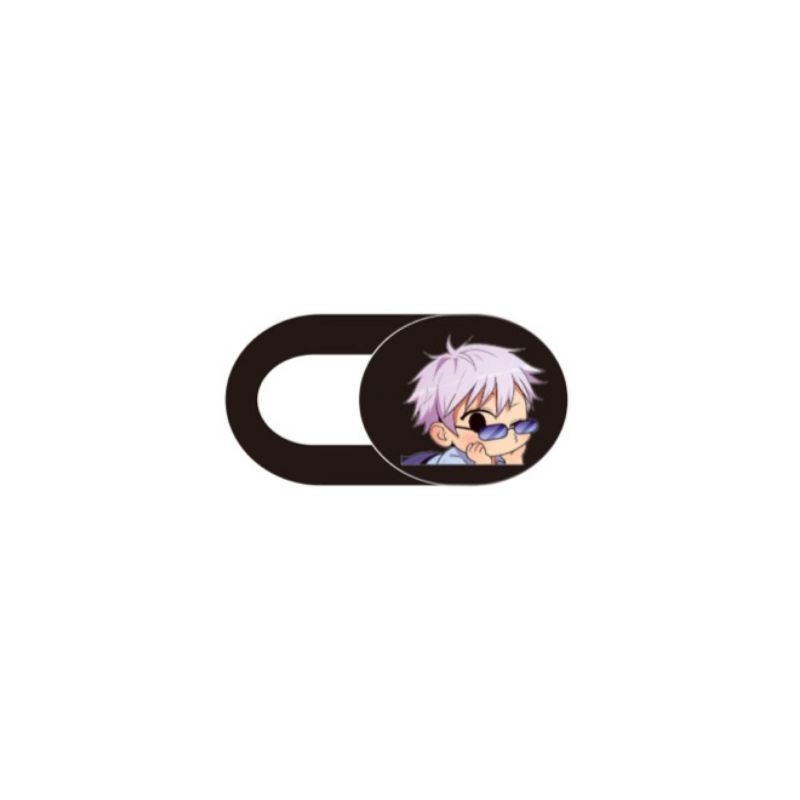 [Jujutsu Kaisen Edition] Penutup Kamera Cartoon Lucu Stiker Webcam Cover Camera