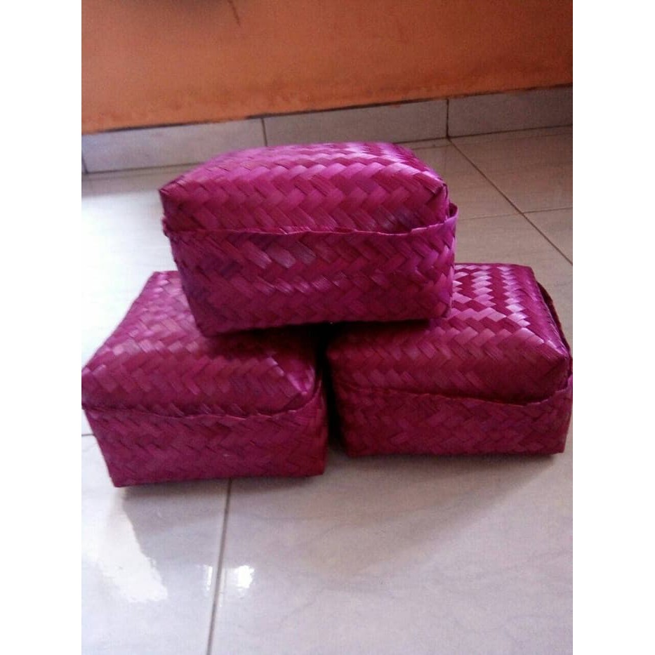 Besek Warna 10x10cm