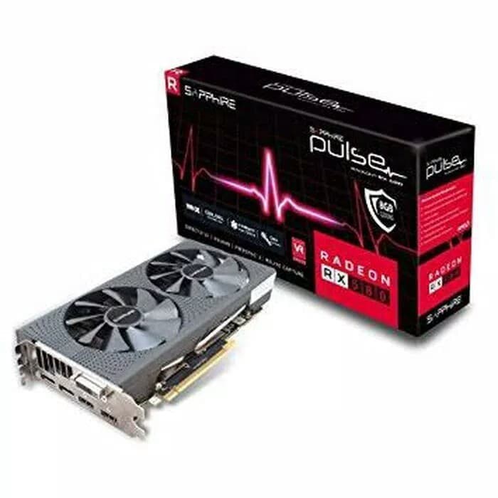 VGA Sapphire RX 580 Pulse OC 8GB DDR5