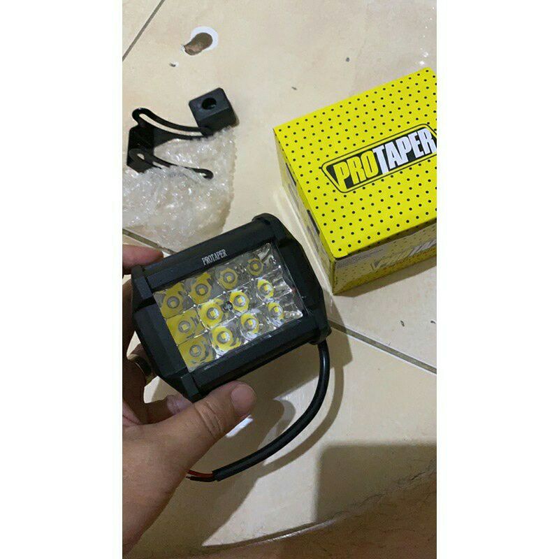 Lampu tembak sorot CWL 12 LED putih