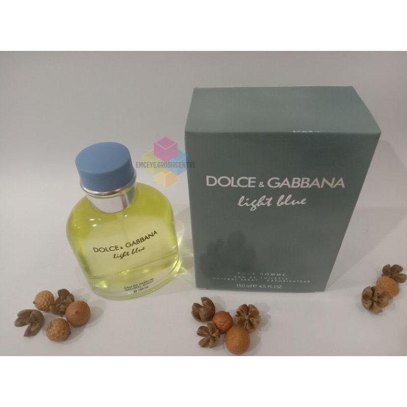 TERMURAH PARFUME PREMIUM QUALITY ORIGINAL DOLCE AND GABBANA LIGHT BLUE