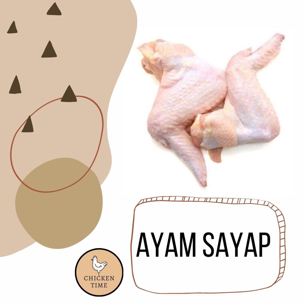 

Ayam Sayap, berat 500 gram - 1 kilogram