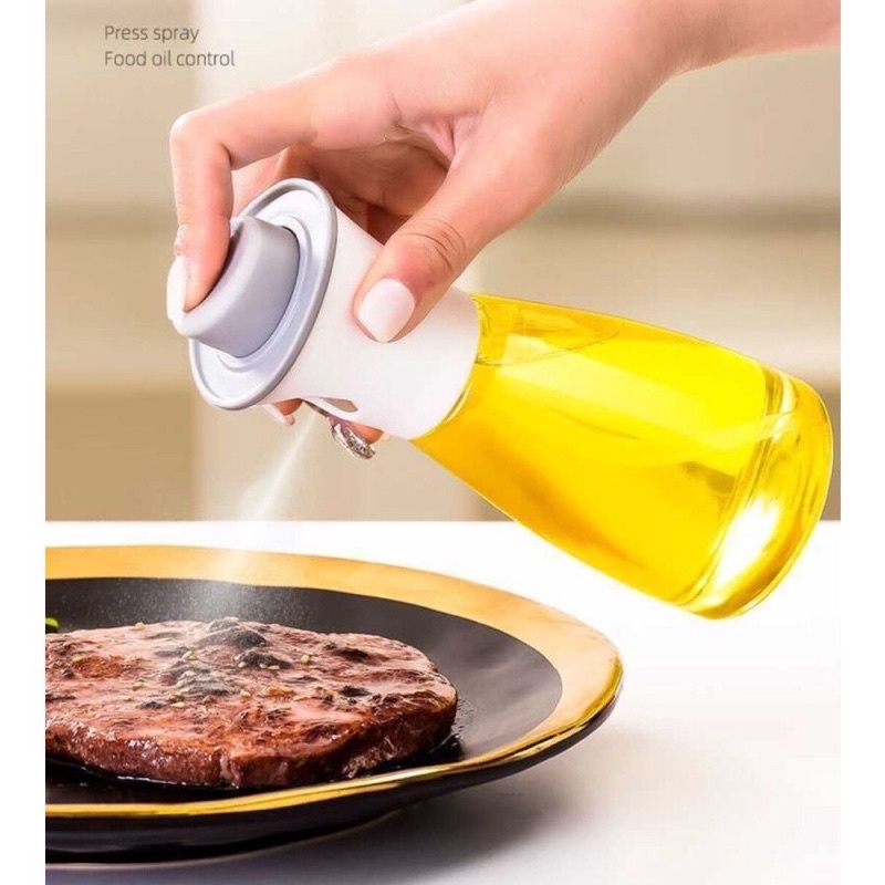 Botol Minyak Semprot / Oil Sprayer Bottle 180ml /Spray bottle Oil Dispenser Kitchen Cooking