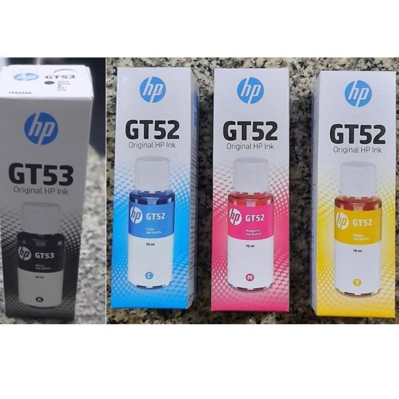 TINTA HP GT52 GT53 KUSUS 1 SET CYMBK