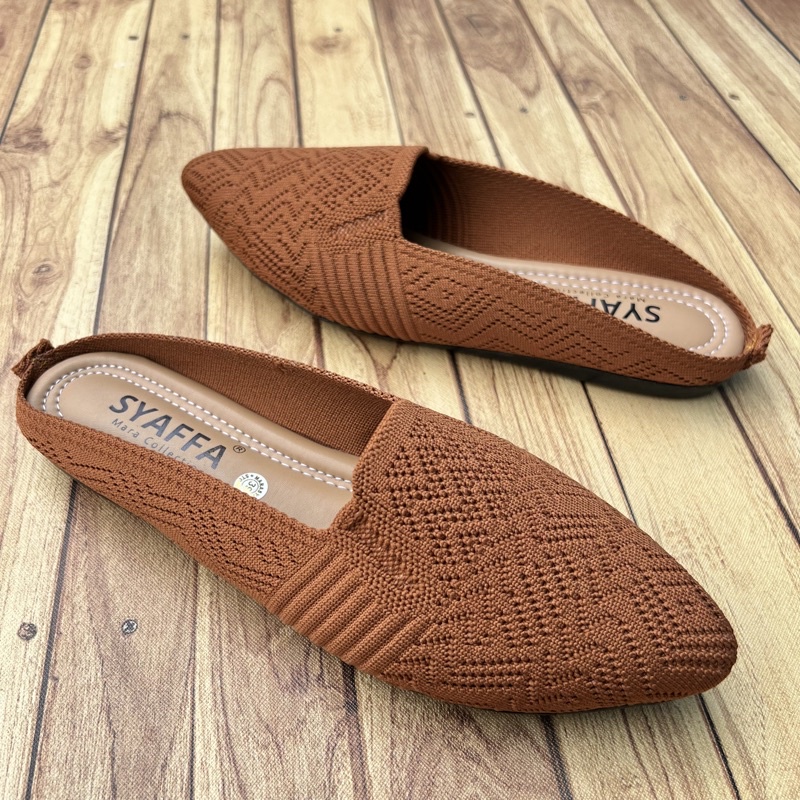 MARASYAFFA - SEPATU FLAT RAJUT WANITA SF53