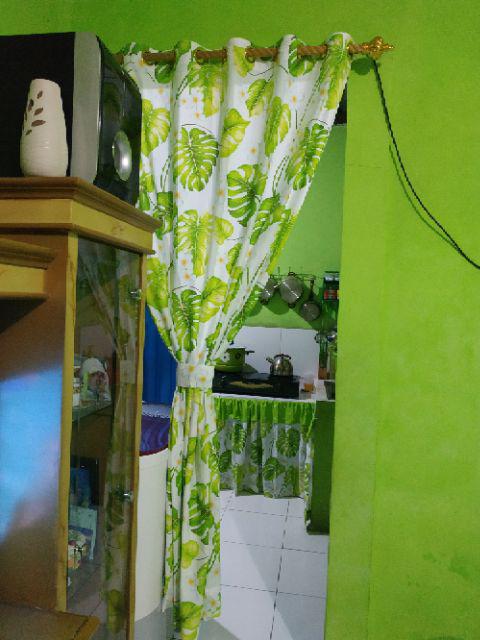 Motif Banyak Ukuran Custom Gorden Pintu Hordeng Katun Karakter