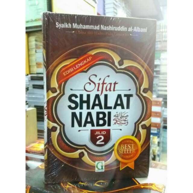 Buku Sifat Shalat Nabi 3 Jilid Syaikh Nashiruddin Al Albani Edisi Lengkap Bonus Box (Free 1 Buku Sentuhan-Sentuhan Qalbu)