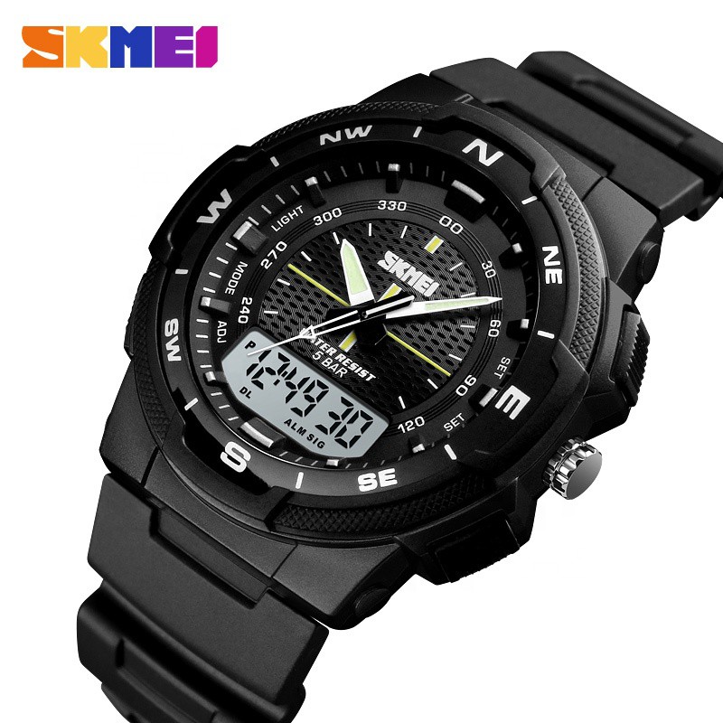 SKMEI 1454 Jam Tangan Pria Analog Digital Anti Air WATCHKITE WKOS