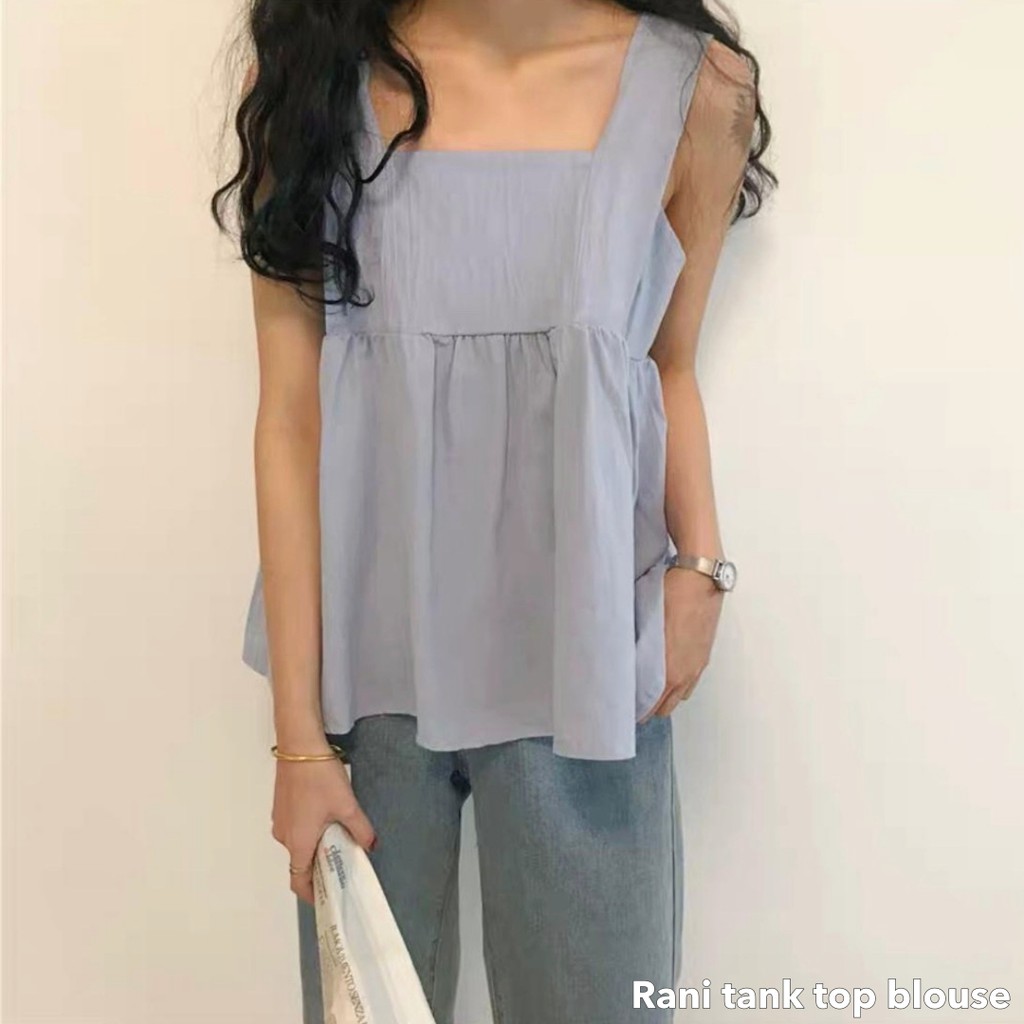 Rani top tank blouse -Thejanclothes