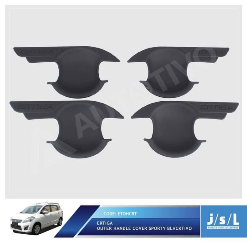 Mangkok Pintu Cover New Ertiga Outer Handle Cover Sporty Blacktivo