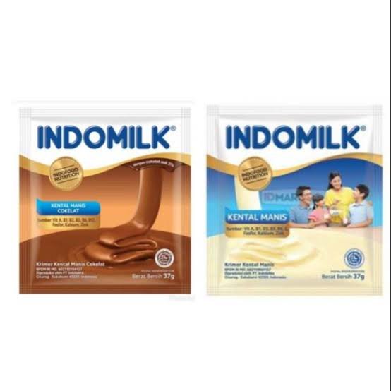 

INDOMILK SUSU KENTAL MANIS /RENTENG /RENCENG ISI 6 SASHET