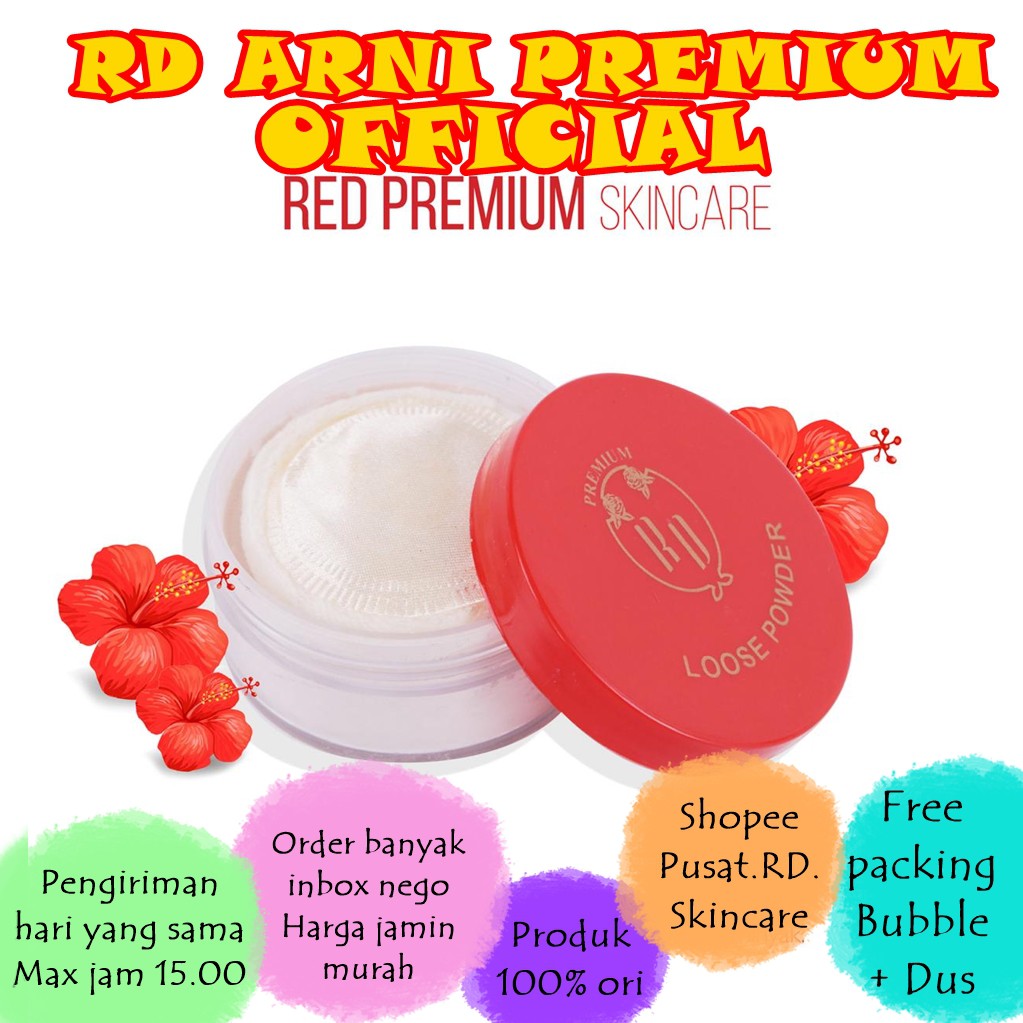 Loose Powder Rd Premium / Bedak Tabur Rd Premium cv arni