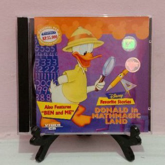 VCD DONALD DUCK , Donald in Mathmagic Land (Original)