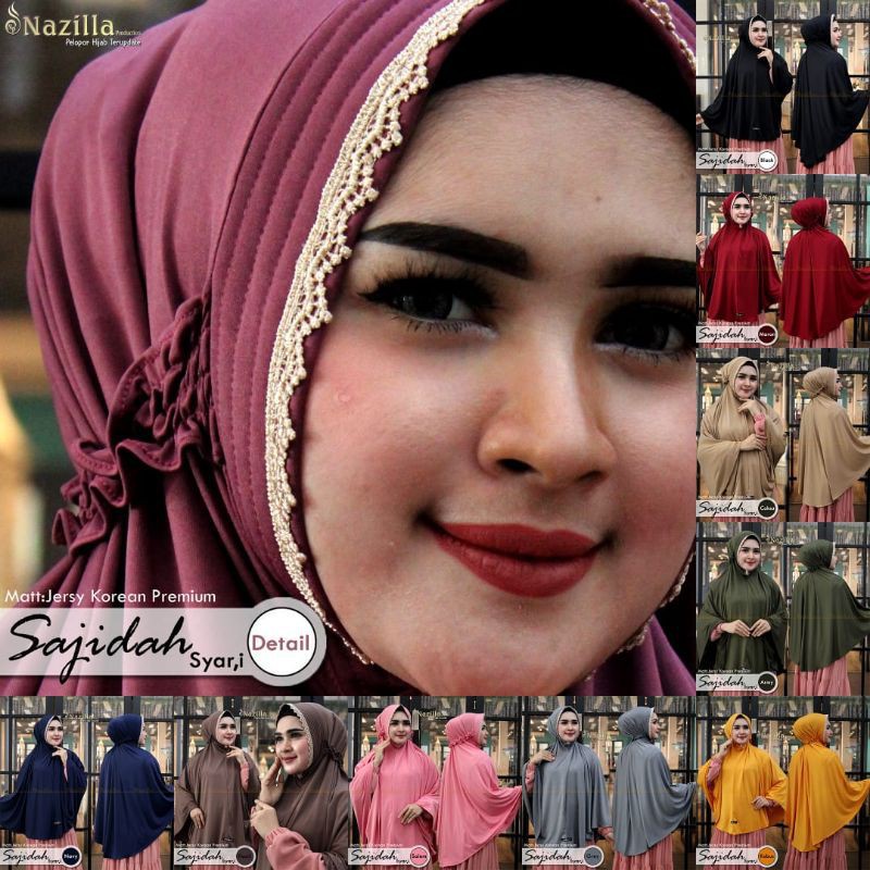 HIJAB INSTANT SAJIDAH ORI  ARJUNA / AHFILL/NAFISHA